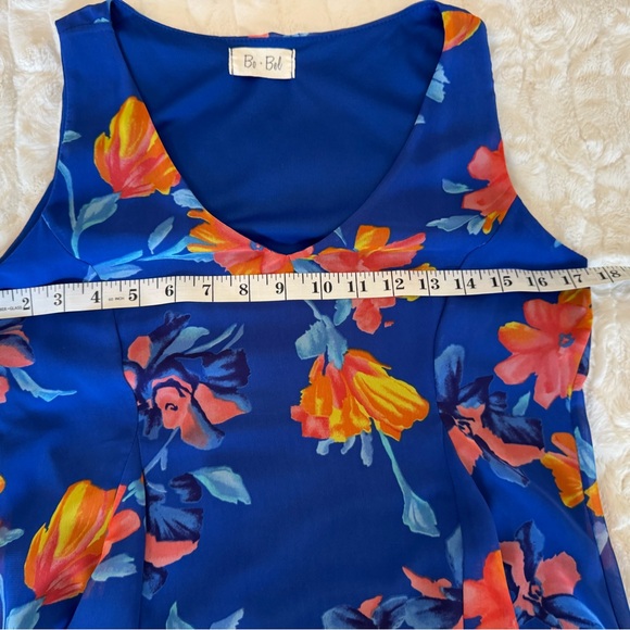 NWOT Floral Sleeveless Lined Dress - Picture 5 of 9